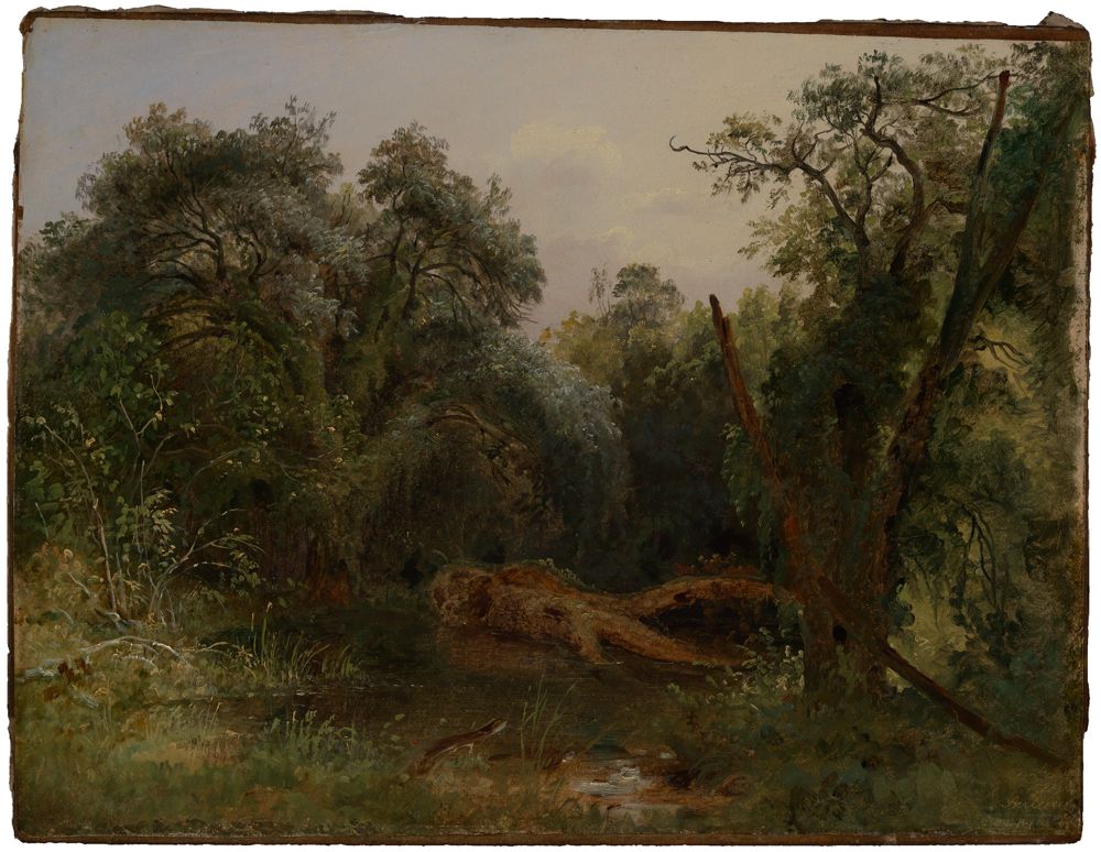 Carl Morgenstern - Im Park von Ariccia