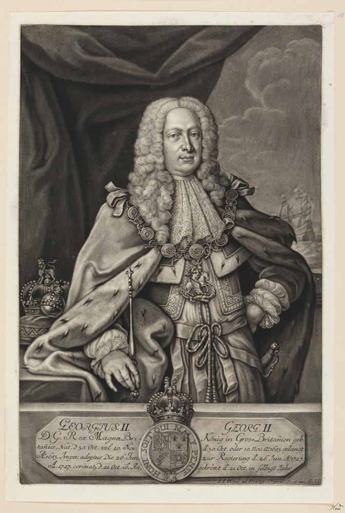 Johann Georg Haid - Georg II., König von Großbritannien
