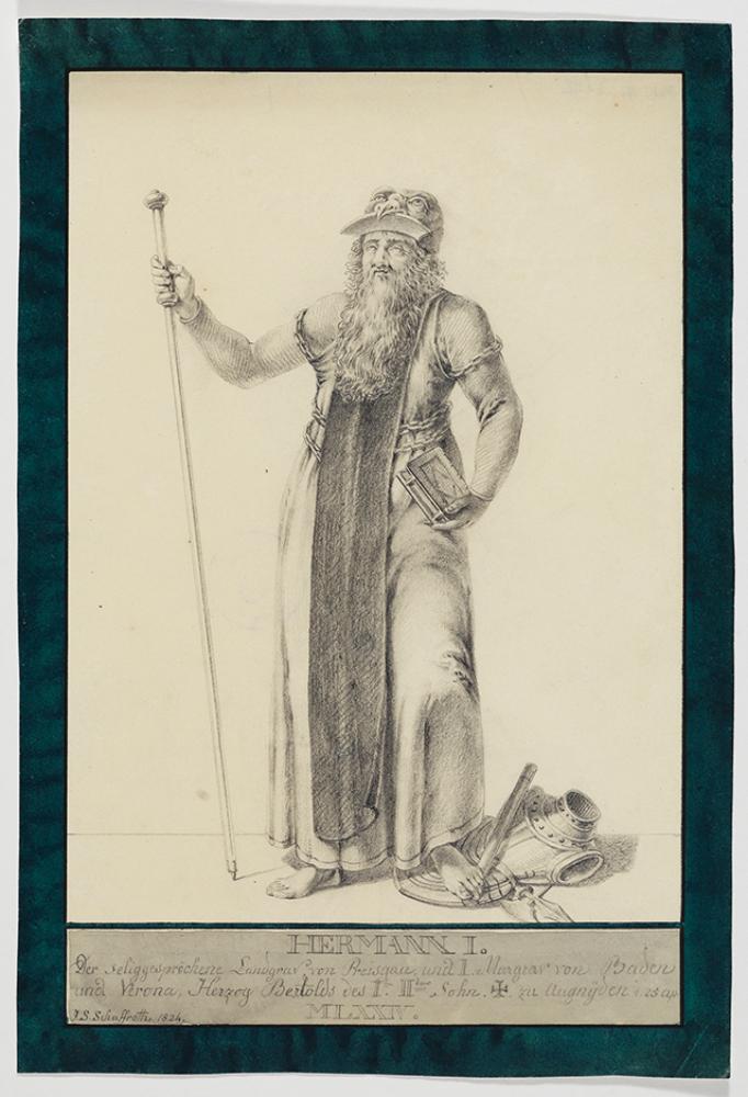 Johannes Stanislaus Schaffroth - Markgraf Hermann I. von Baden