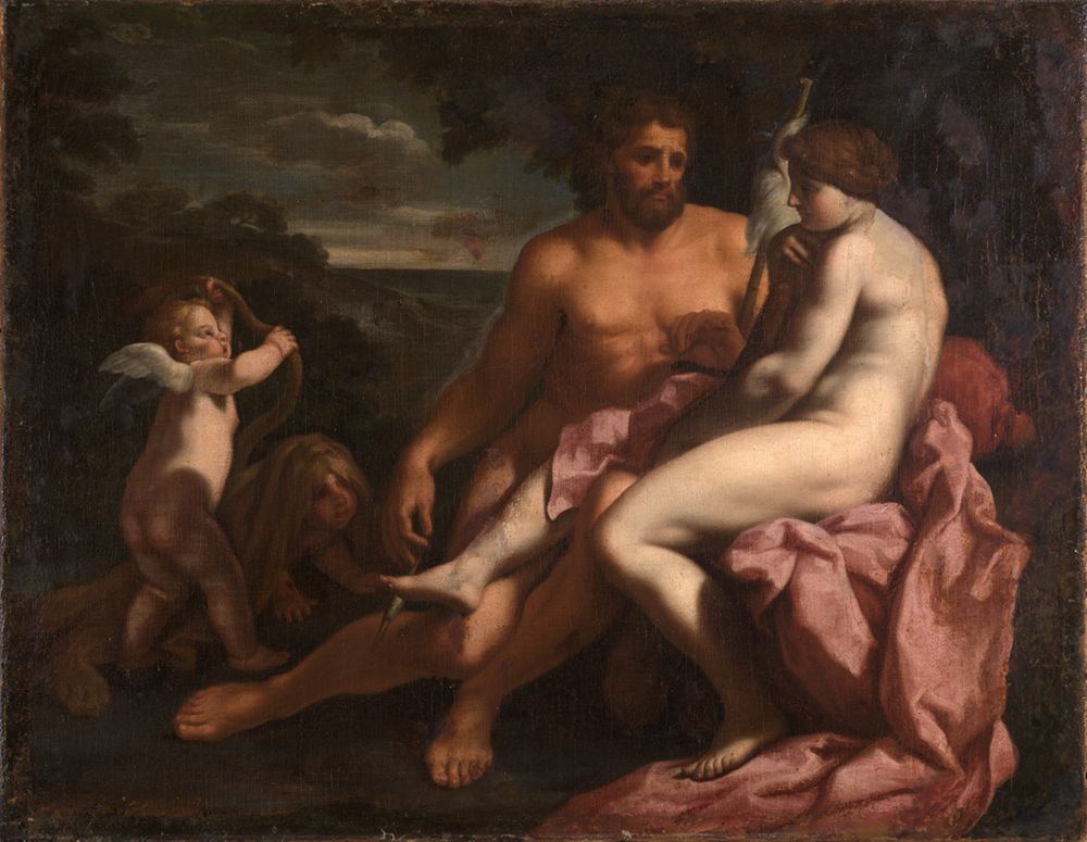 Carlo Cignani - Herkules und Omphale
