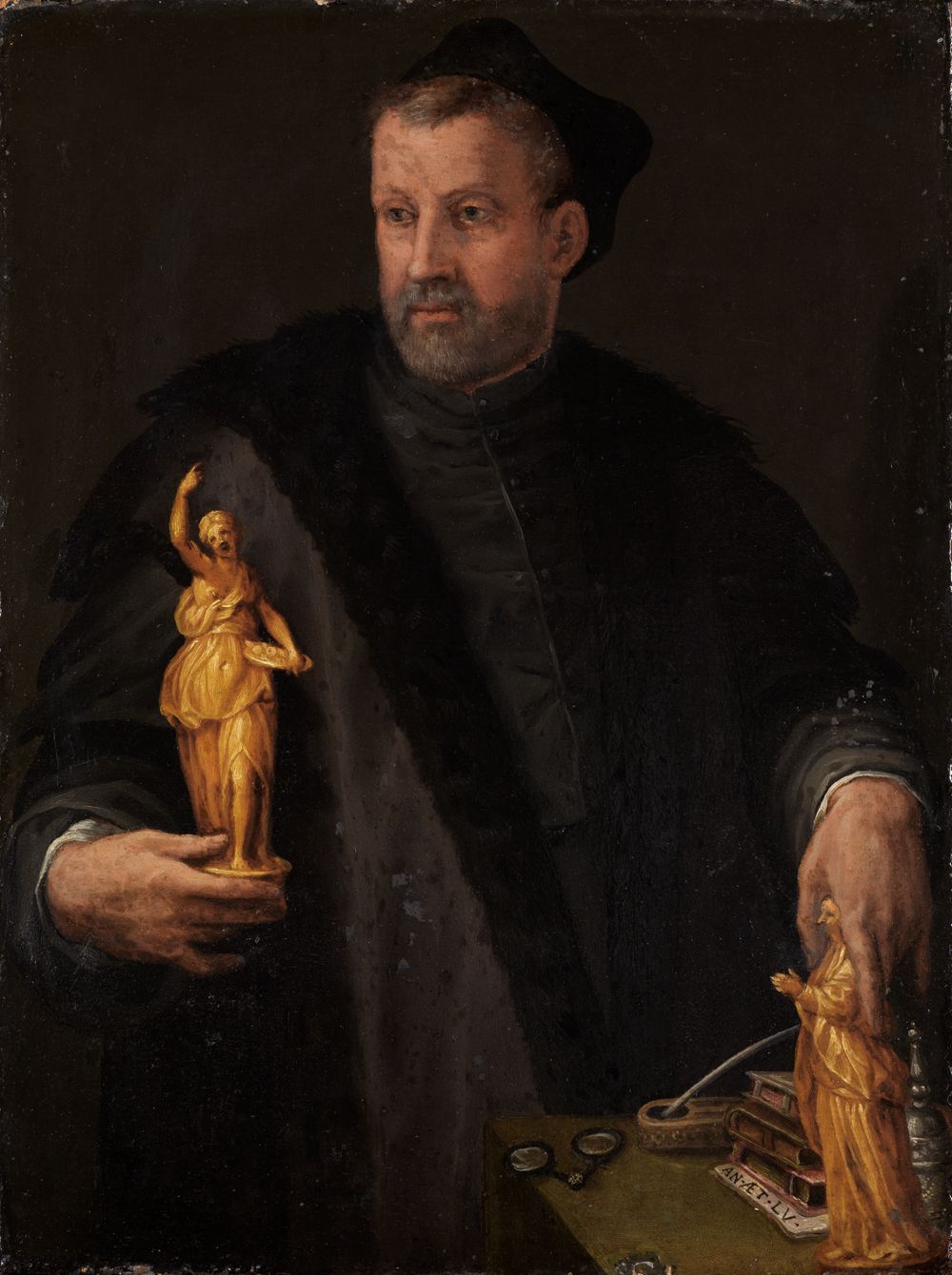 Francesco Morandini - Porträt des Don Vincenzio Borghini