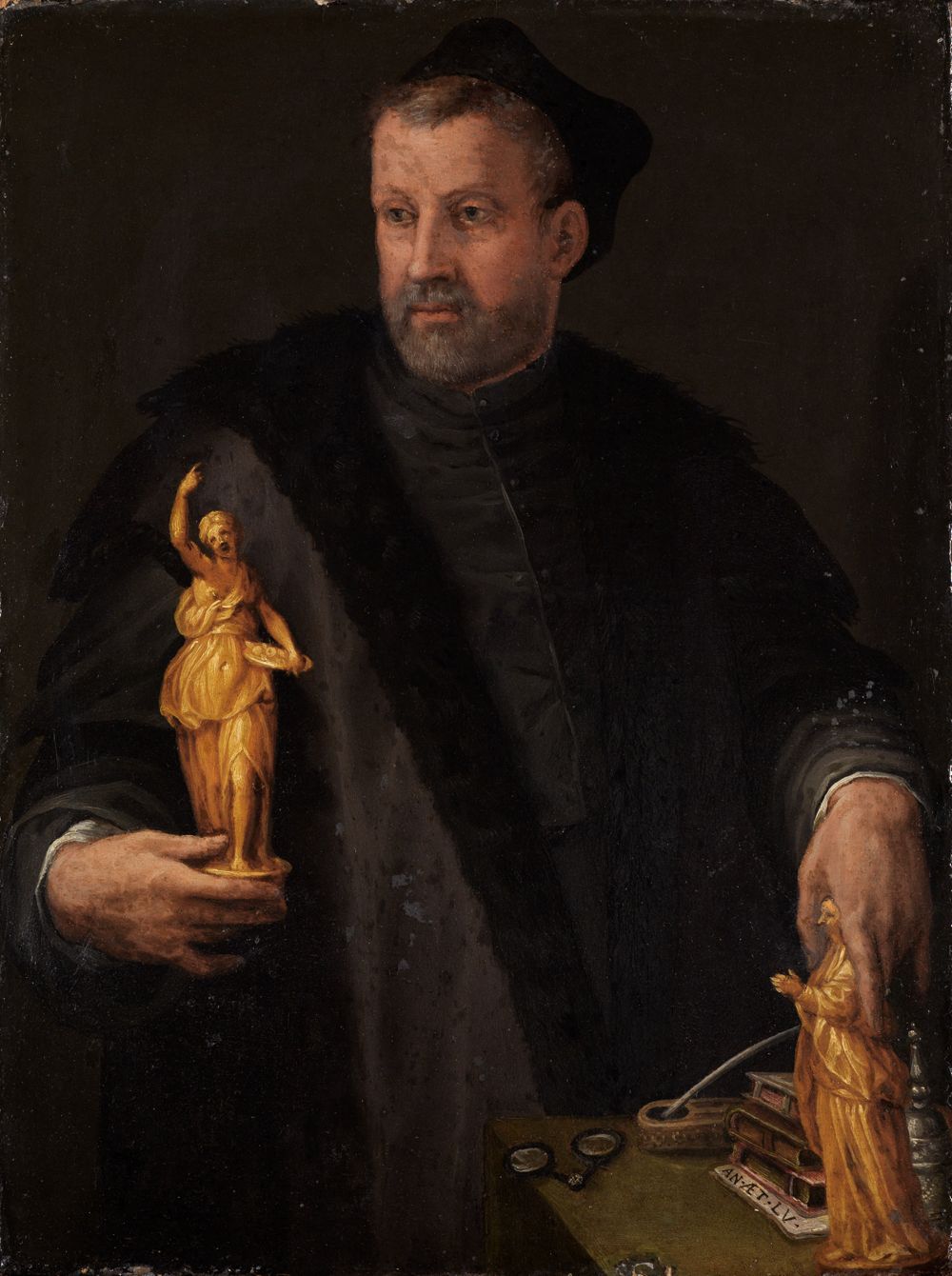 Francesco Morandini - Porträt des Don Vincenzio Borghini