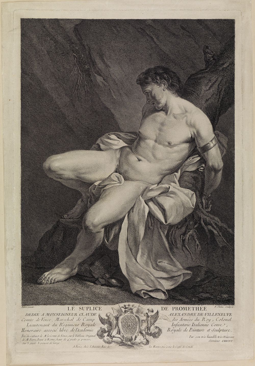 Pierre Chenu - Le Suplice de Promethée