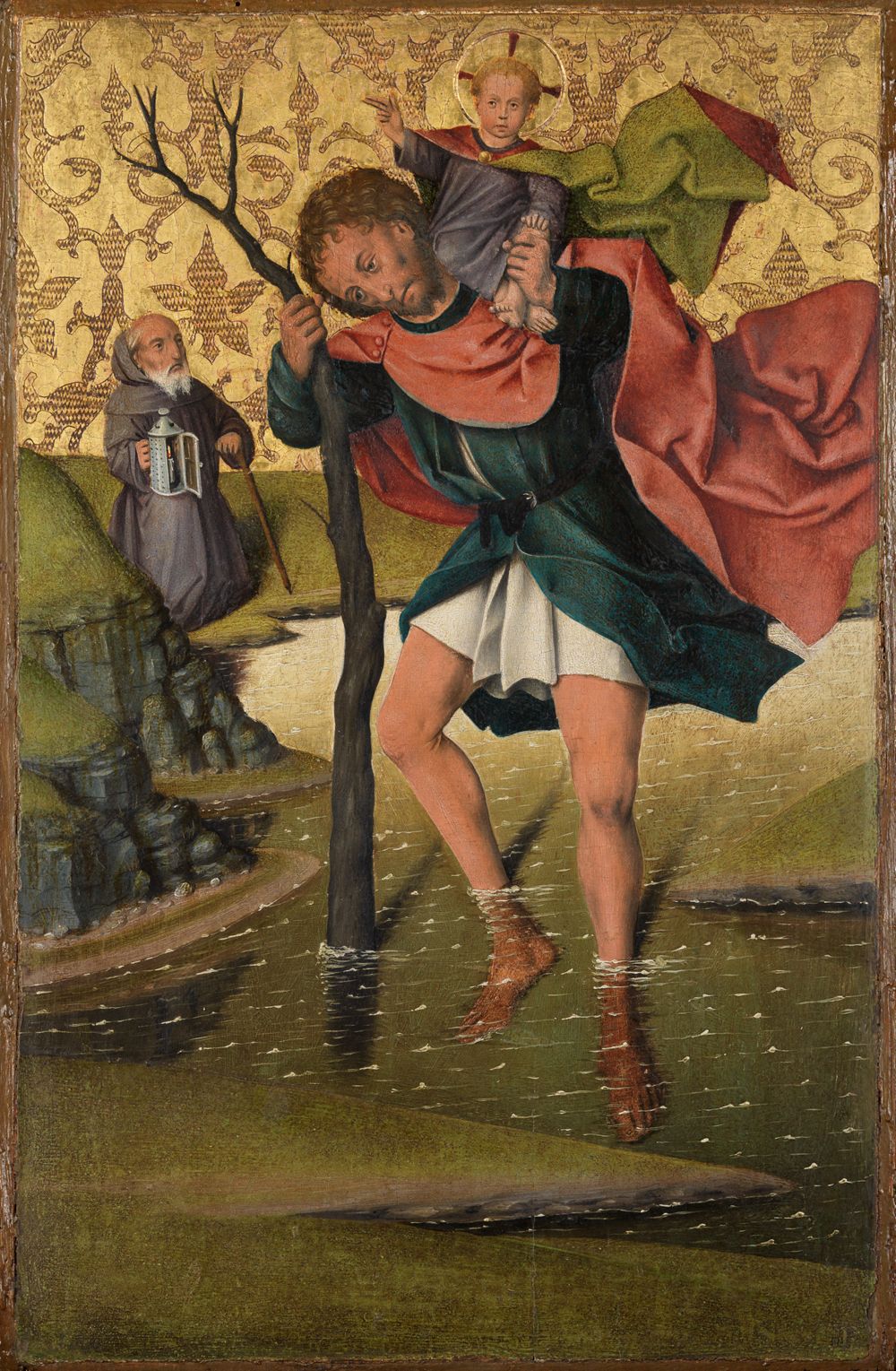 Friedrich Herlin (1425) - Der Heilige Christopherus