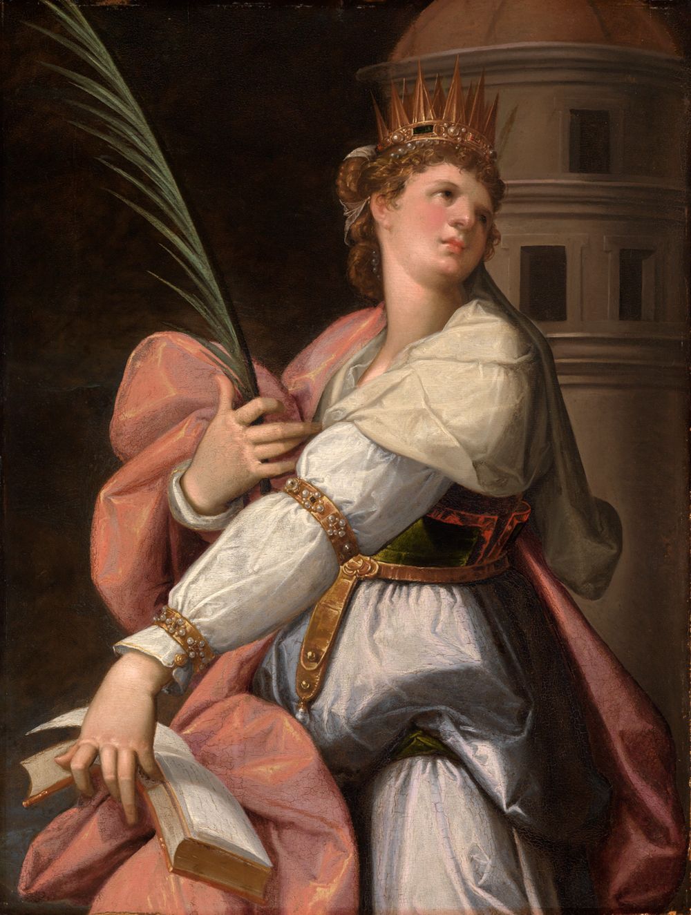 Bartholomäus Spranger - Die Heilige Barbara
