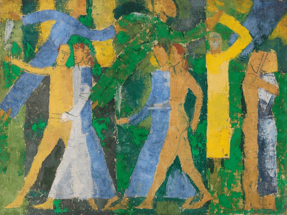 August Babberger - Paare im Walde II