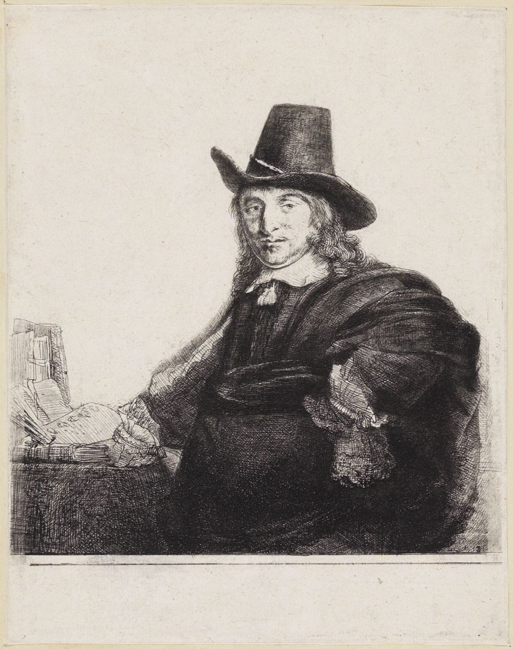 Rembrandt Harmensz. van Rijn - Jan Asselijn