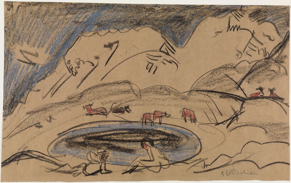 Ernst Ludwig Kirchner - Bergsee