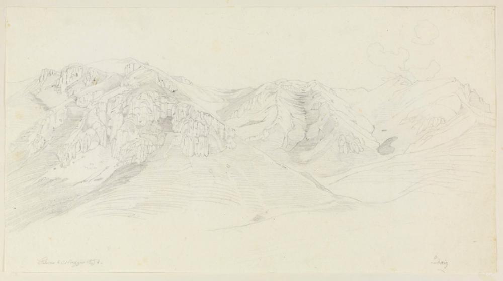 Heinrich Ludwig (1829) - Gebirge bei Palermo