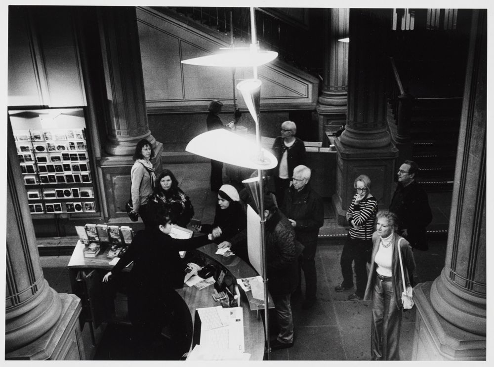 Barbara Klemm - Eingangsbereich der Kunsthalle Karlsruhe III