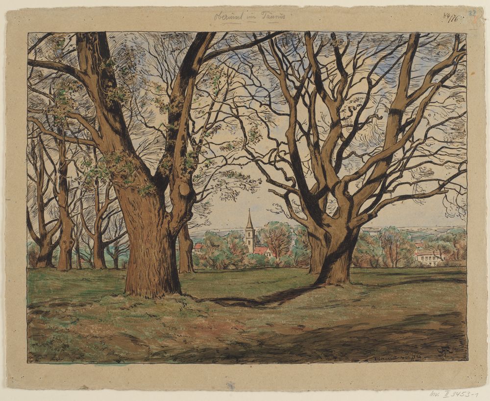 Hans Thoma - Taunuslandschaft bei Oberursel