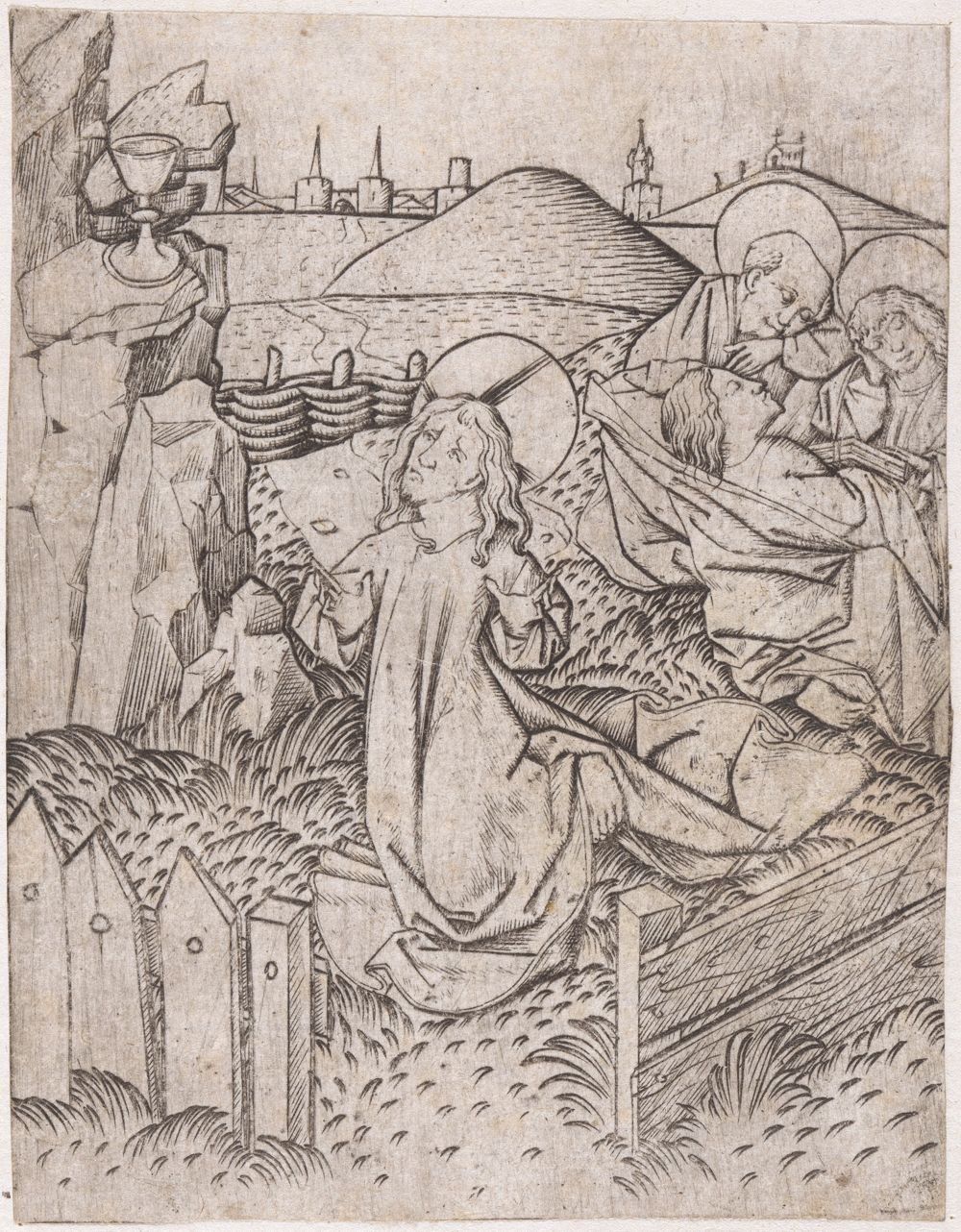 Meister E.S. - Christus am Ölberg