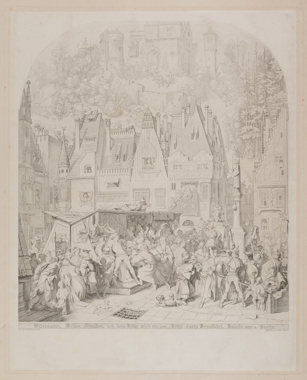 Julius Cäsar Thaeter - Ritter Kurts Brautfahrt