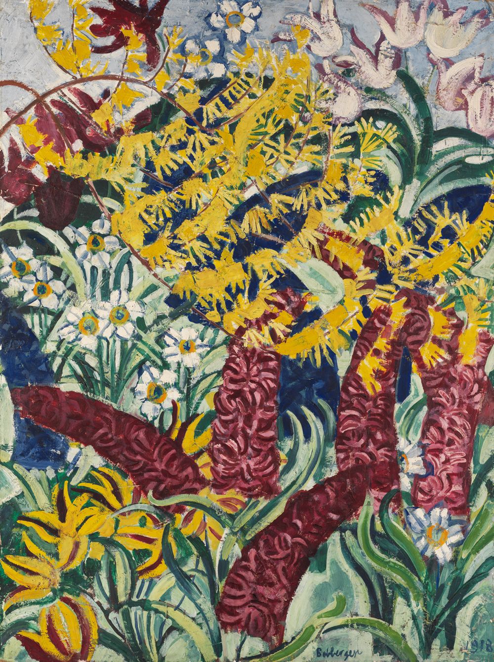 August Babberger - Gartenblumen I