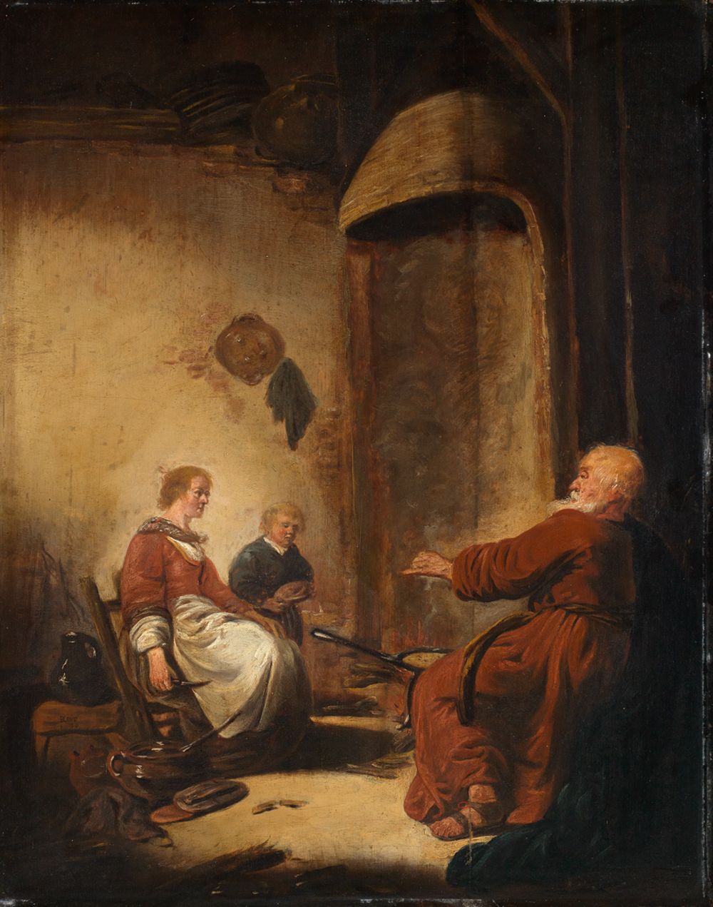 Benjamin Gerritsz. Cuyp - Der Prophet Elias im Hause der Witwe von Sarepta