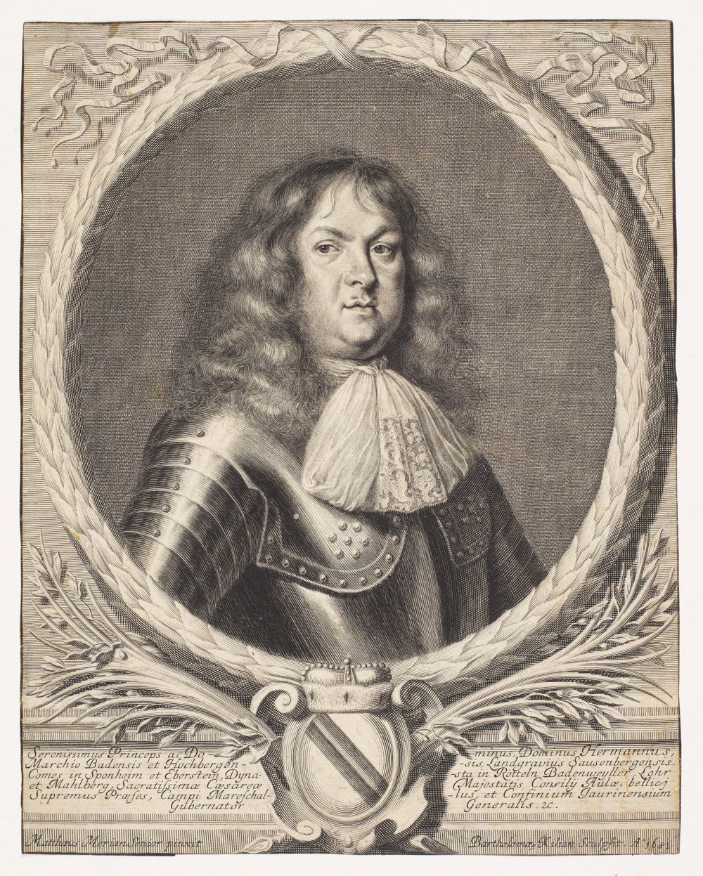 Bartholomäus Kilian (1630) - Hermann, Markgraf von Baden, 1628-1691