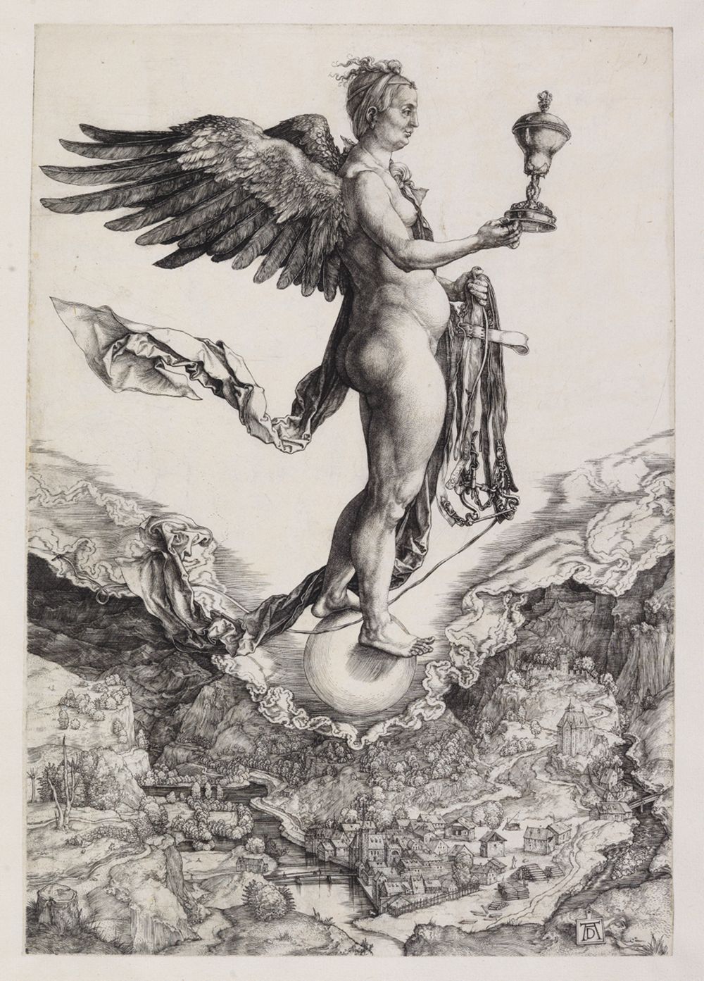 Albrecht Dürer - Nemesis (Das große Glück)