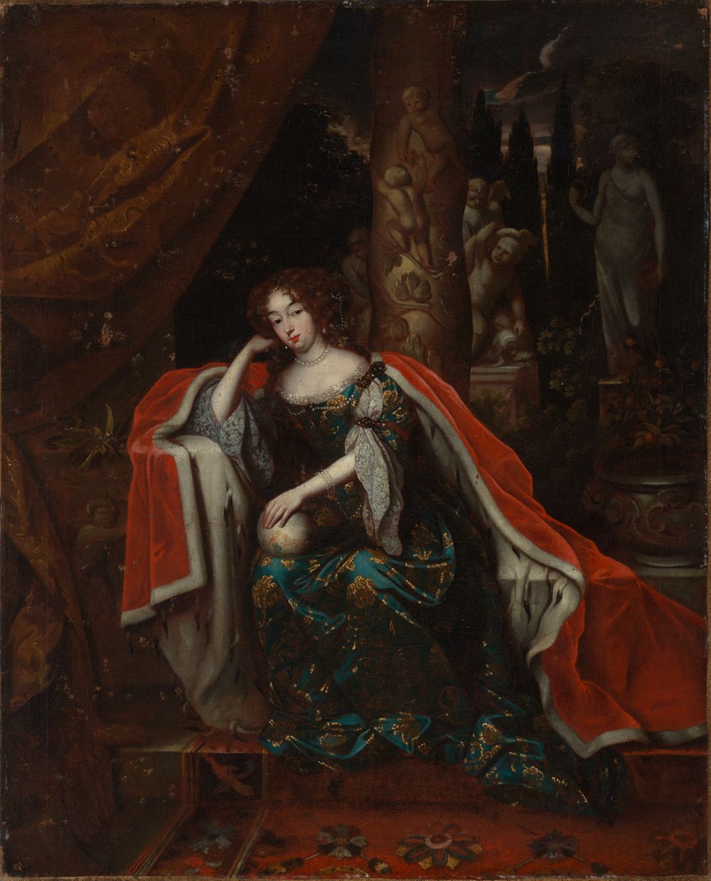 Anonym - Bildnis der Mary II. Stuart, Königin von England