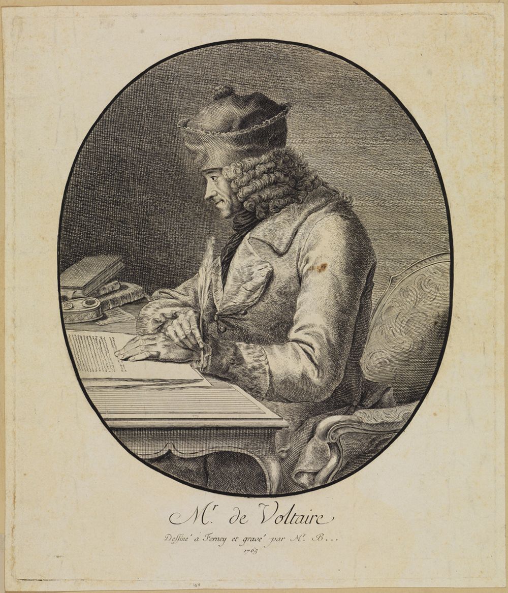 Stanislas Jean de Boufflers (Marquis) - Der schreibende Voltaire