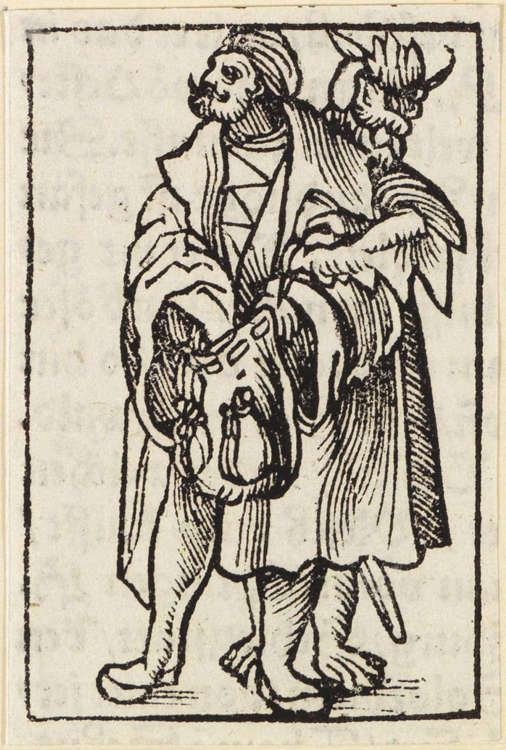 Niklaus Manuel, gen. Deutsch - Bürger greift in die Tasche