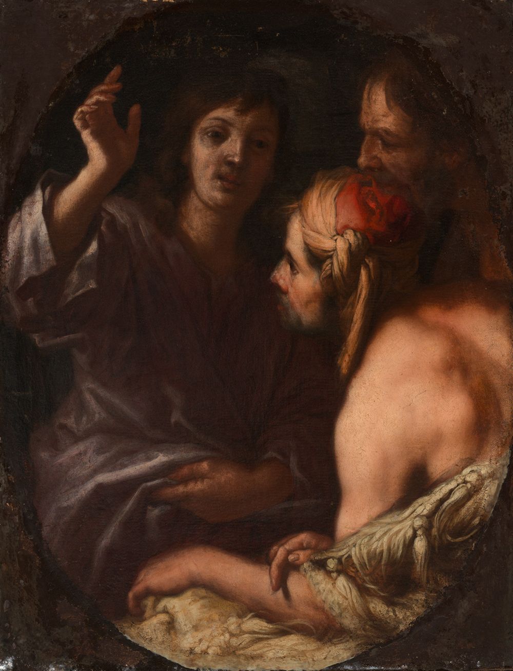 Antonio Zanchi (1631) - Christus heilt einen Kranken