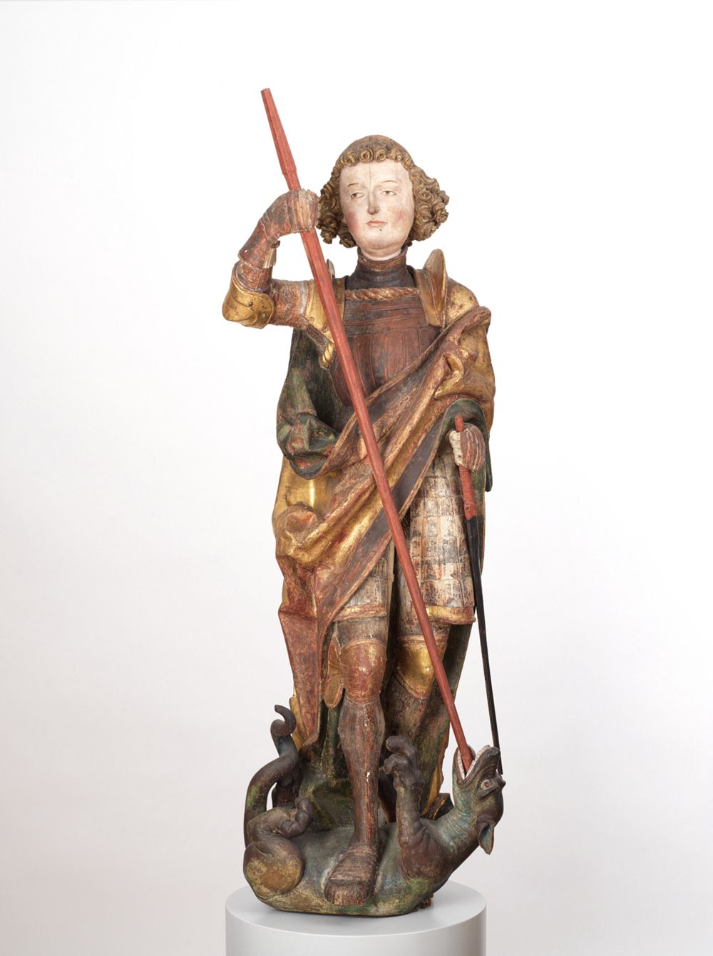 Oberschwäbisch, um 1520 - Der Heilige Georg