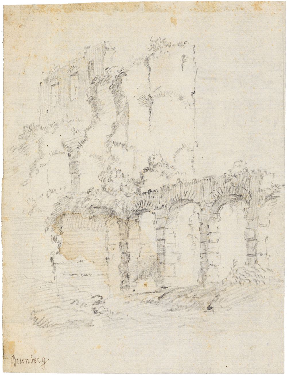 Bartholomeus Breenbergh - Römische Ruinen
