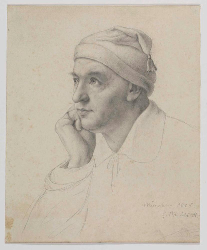 Georg Philipp Schmitt - Bildnis Dr. Simon Josef Schmitt, der Vater des Künstlers