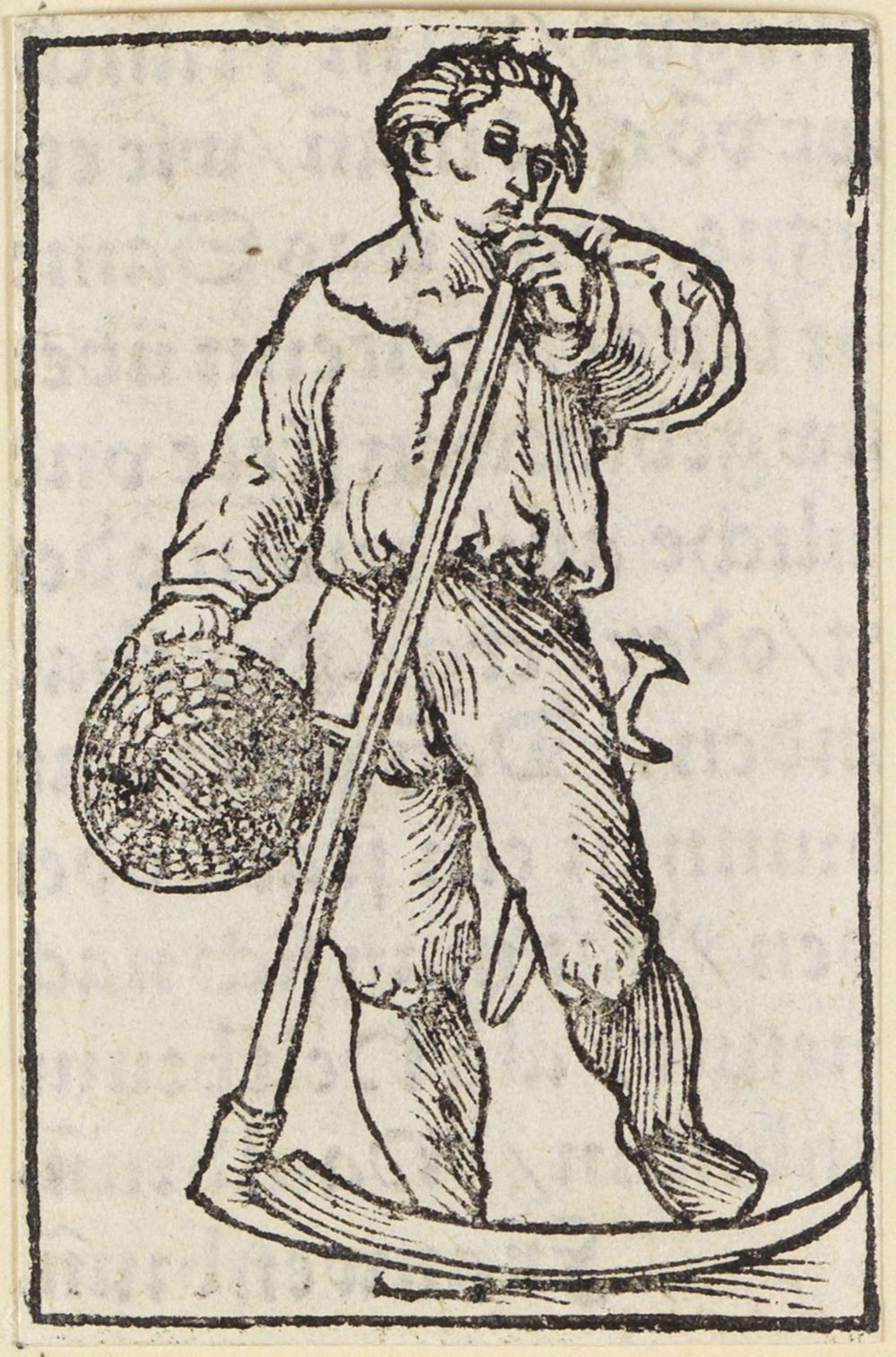 Niklaus Manuel, gen. Deutsch - Bauer mit Sense