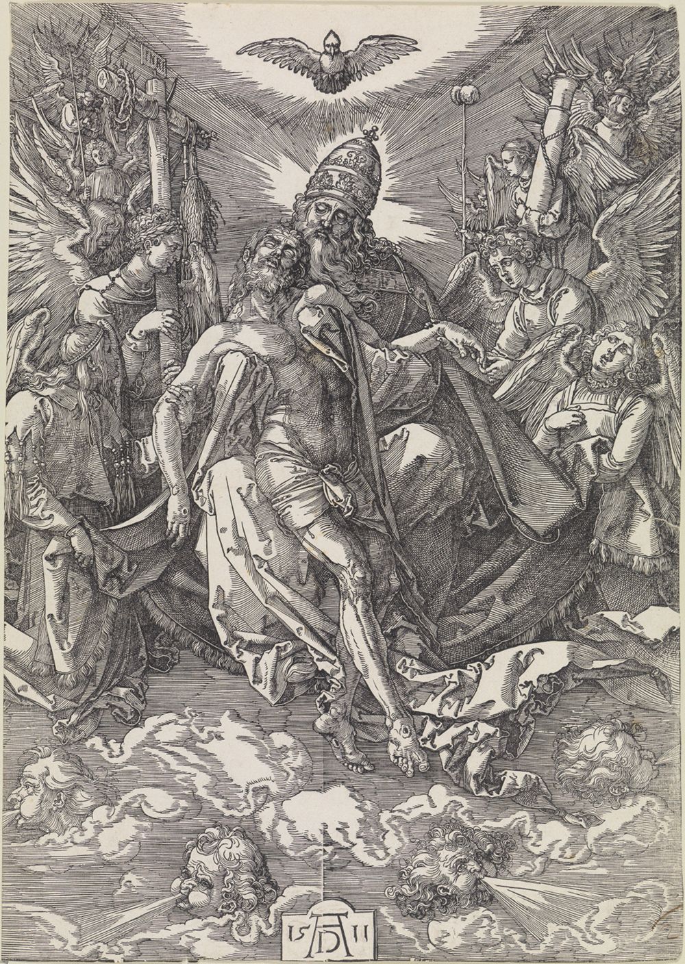 Albrecht Dürer - Die Heilige Dreifaltigkeit (Der Gnadenstuhl)