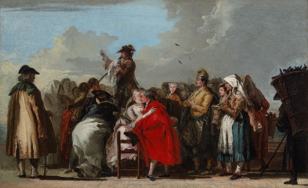 Giovanni Domenico Tiepolo - Der Quacksalber