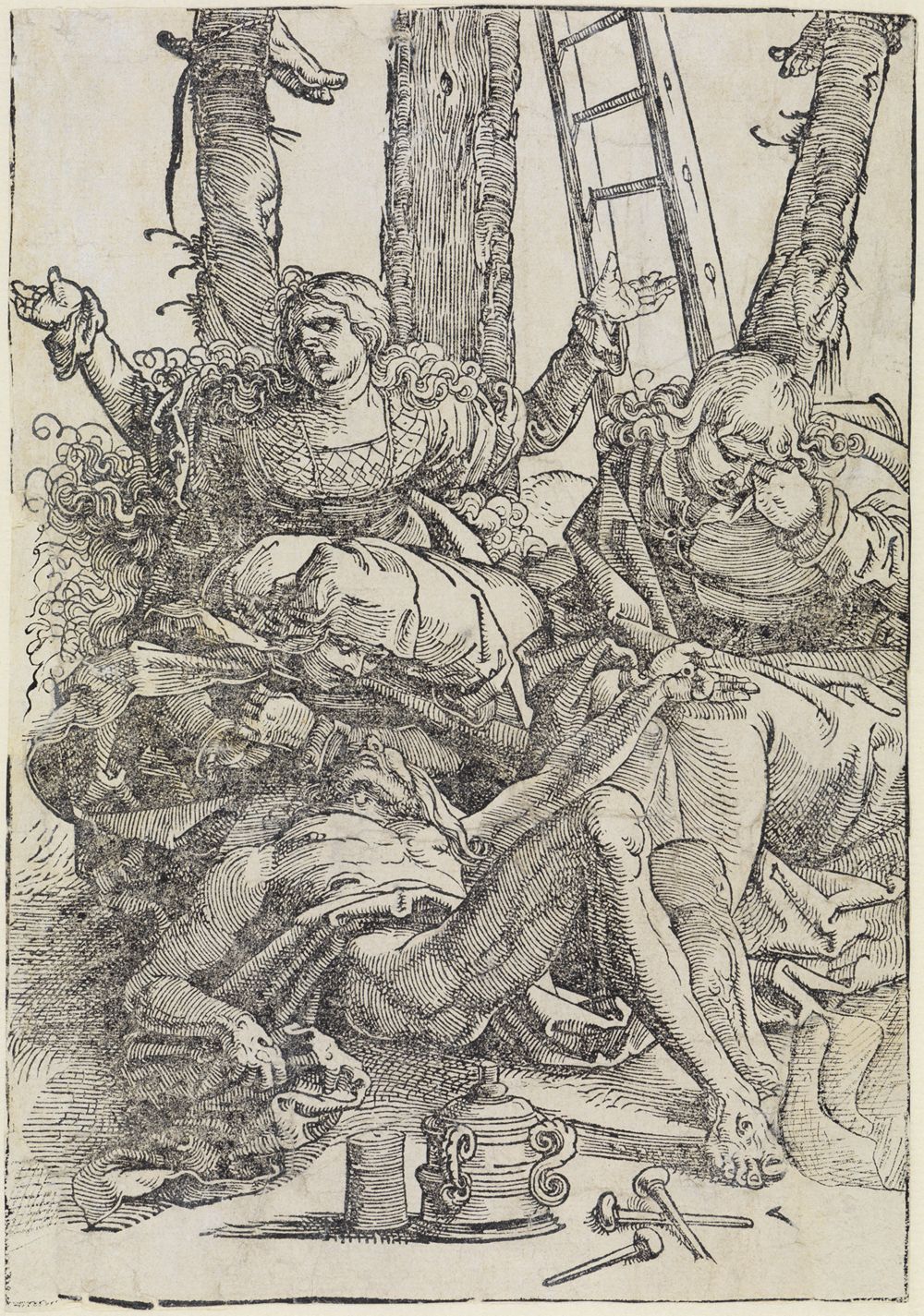 Hans Baldung - Beweinung Christi