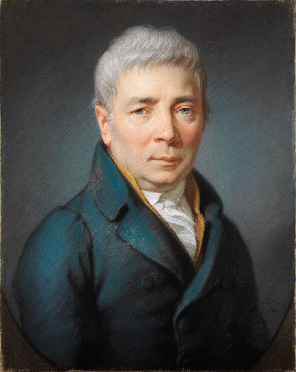 Philipp Jakob Becker - Bildnis August Vierordt