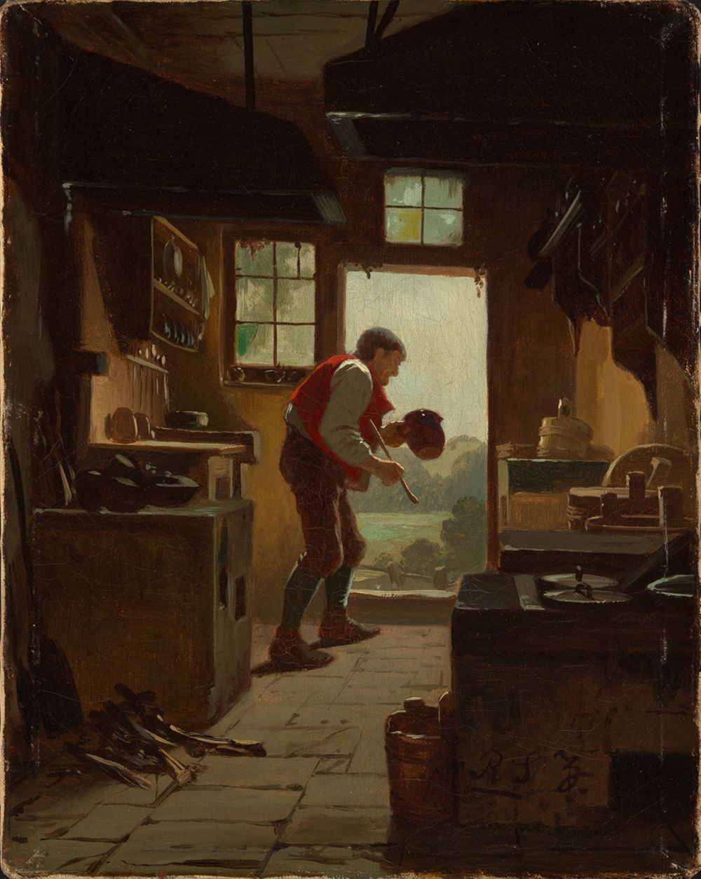 Reinhard Sebastian Zimmermann - In der Küche