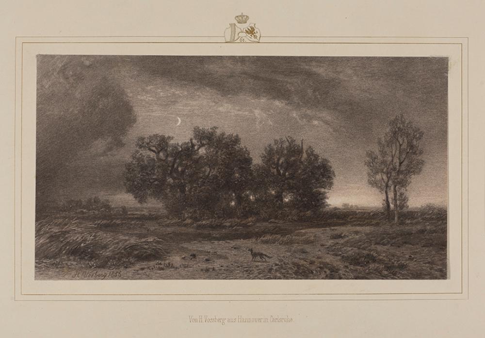 Heinrich Vosberg - Aufziehendes Gewitter