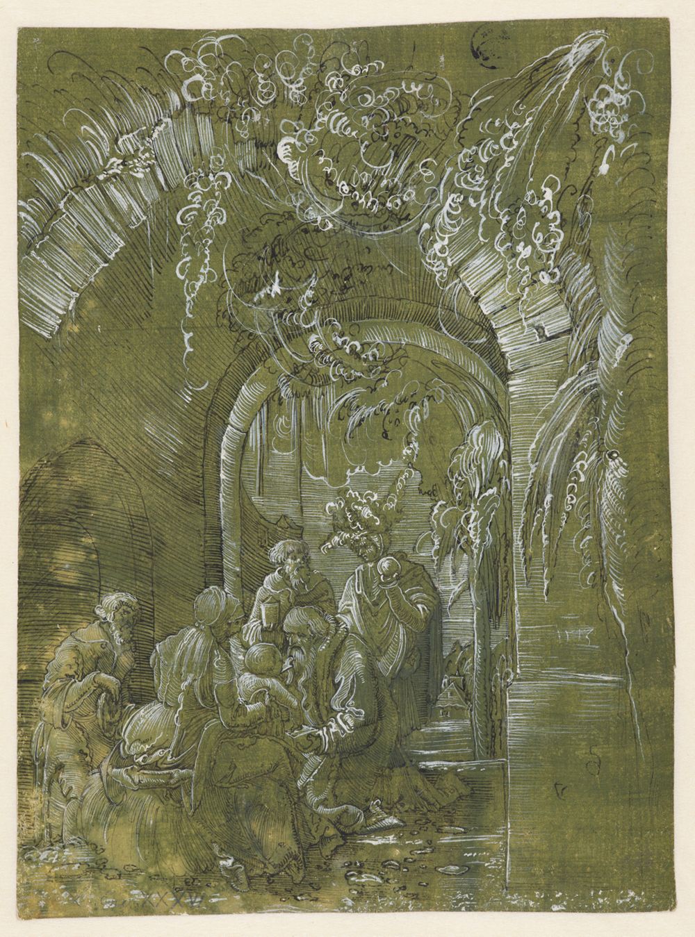 Albrecht Altdorfer - Kopie - Anbetung der Heiligen drei Könige