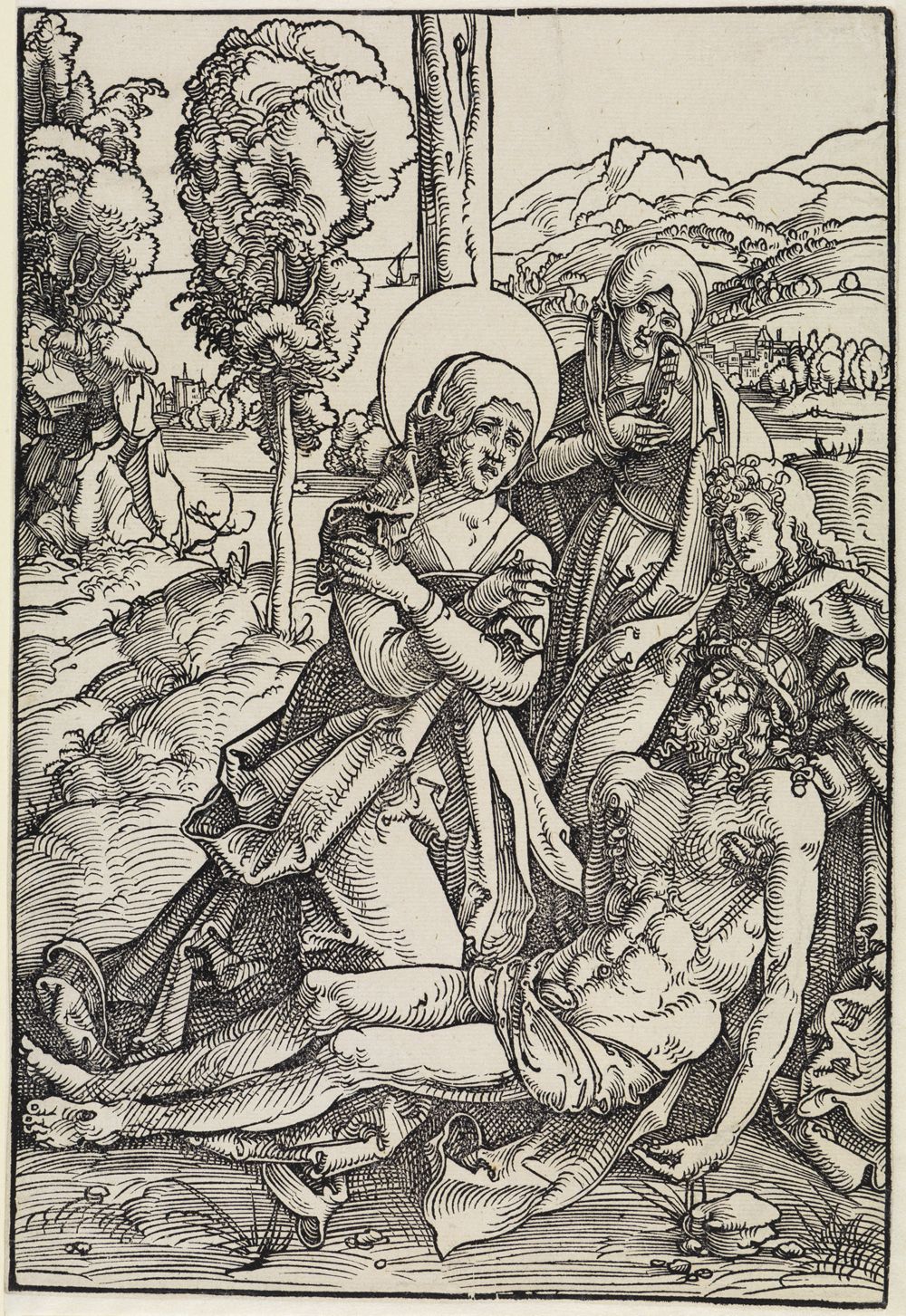 Hans Baldung - Beweinung Christi