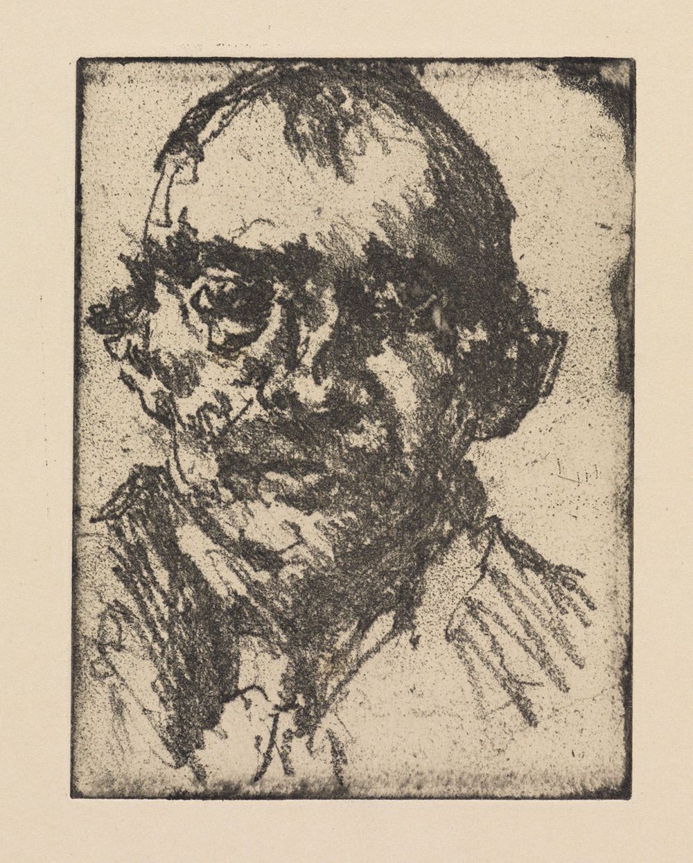 Lovis Corinth - Selbstbildnis 1921