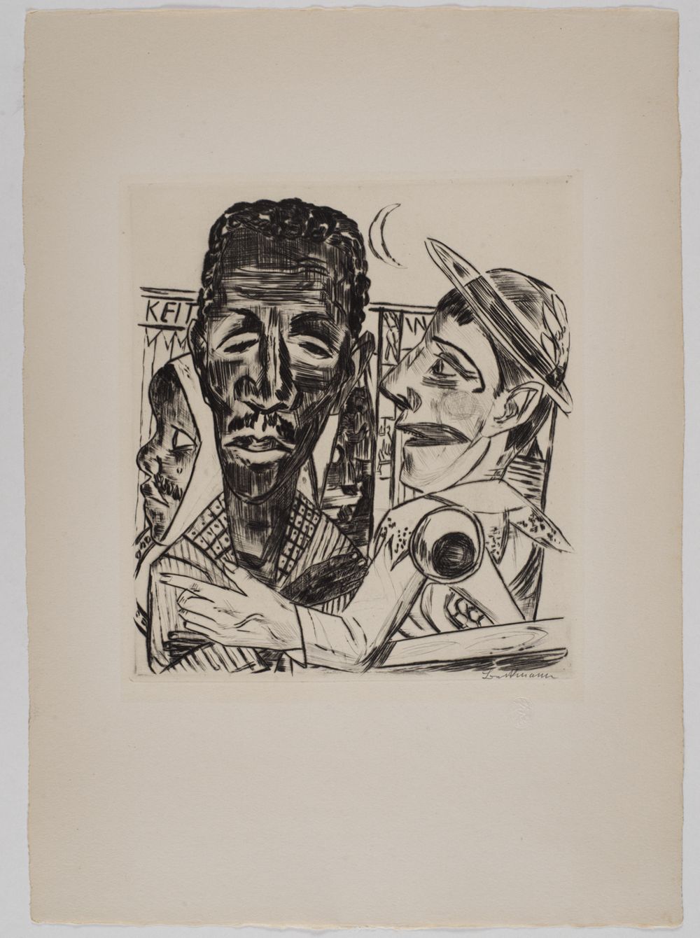 Max Beckmann - Der Neger
