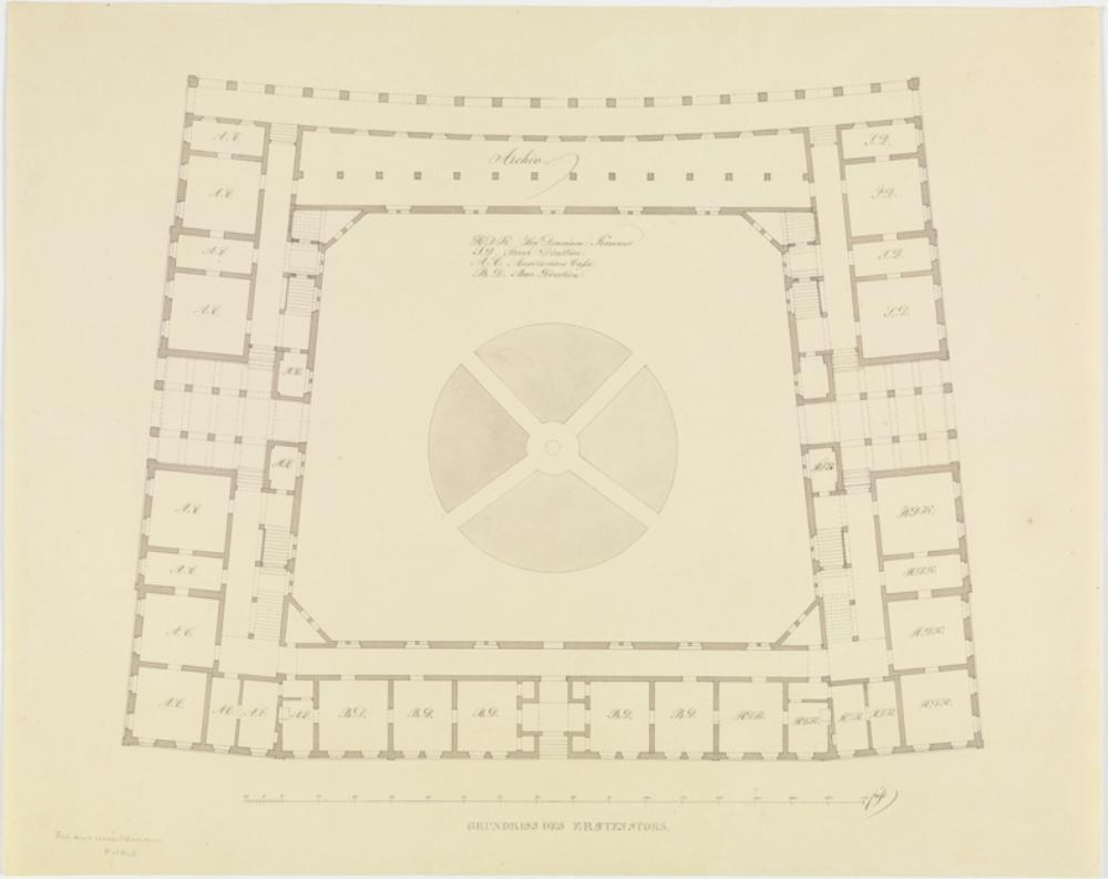 Heinrich Hübsch - Finanzministerium in Karlsruhe