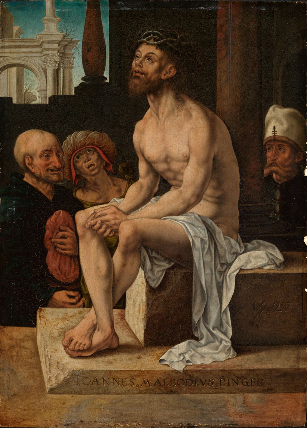 Jan Gossaert - Werkstatt-Kopie - Christus als Schmerzensmann