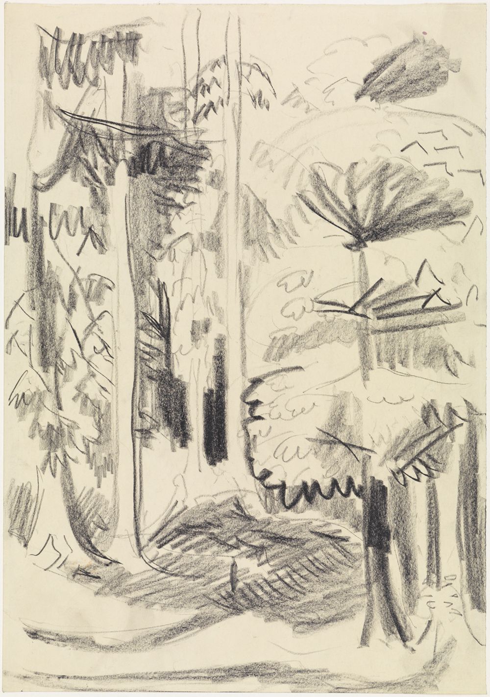 Ernst Ludwig Kirchner - Mischwald
