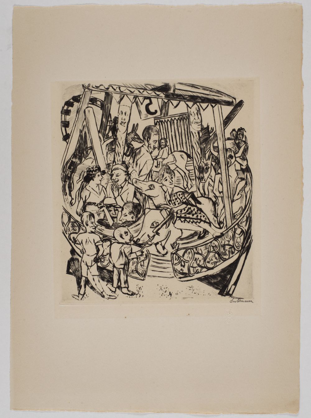 Max Beckmann - Das Karussell