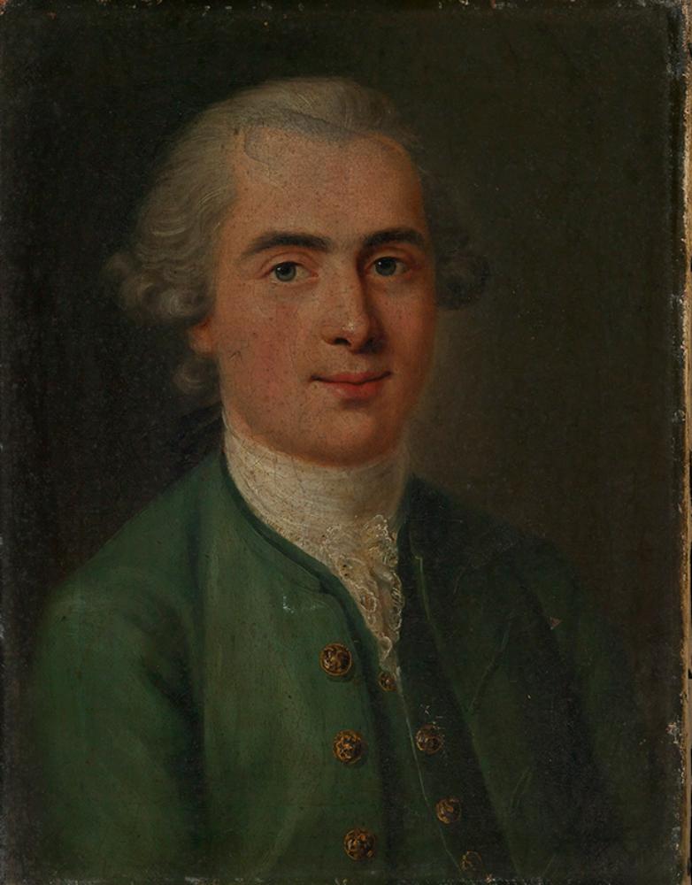 unbekannt, 18. Jh. - Bildnis eines jungen Mannes