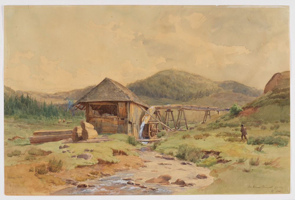 Philipp Röth - Sägemühle bei Bernau im Schwarzwald