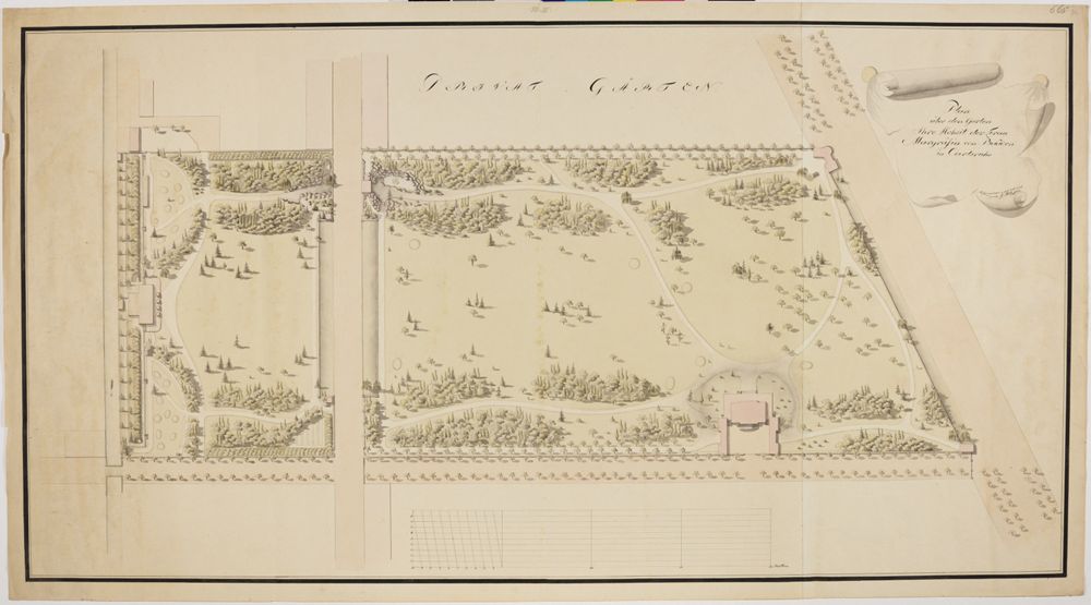 J. Metzger - Erbprinzengarten in Karlsruhe