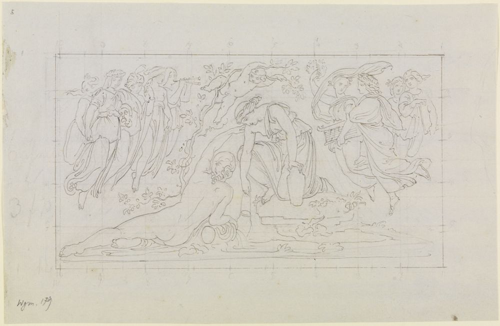 Moritz von Schwind - Meles und Kritheis