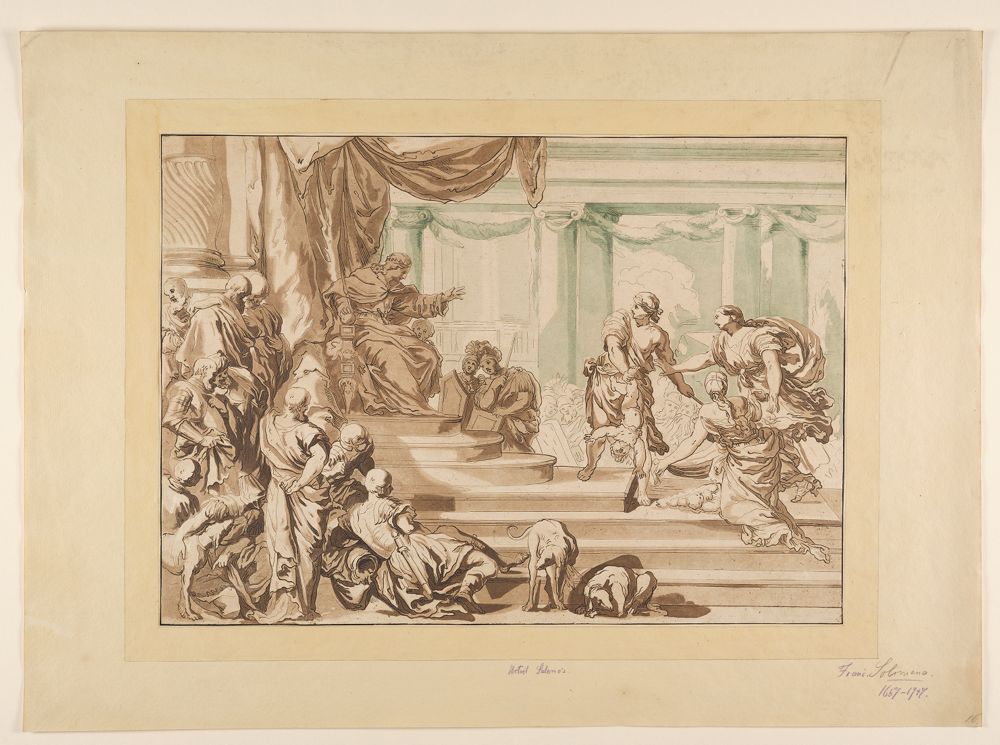 Johann Gottlieb Prestel - Das Urteil Salomos