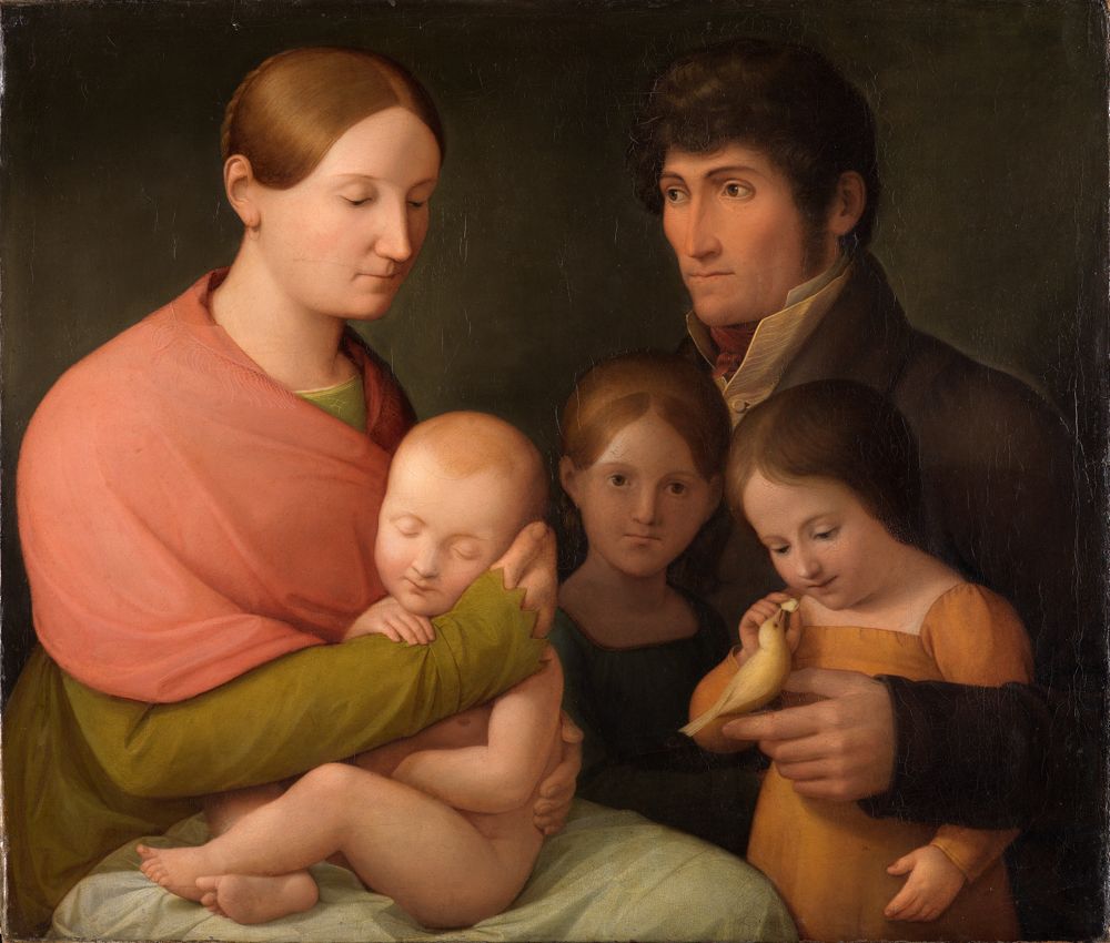 Johannes Veit - Bildnis der Familie Pulini
