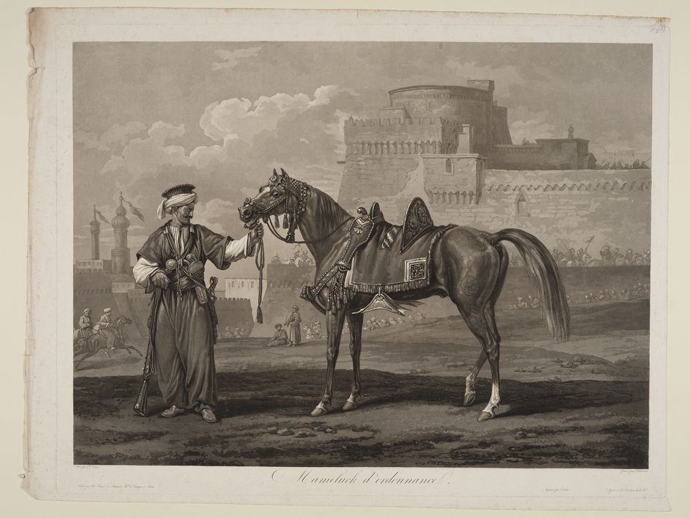 Philibert-Louis Debucourt - Mameluck dordonnance